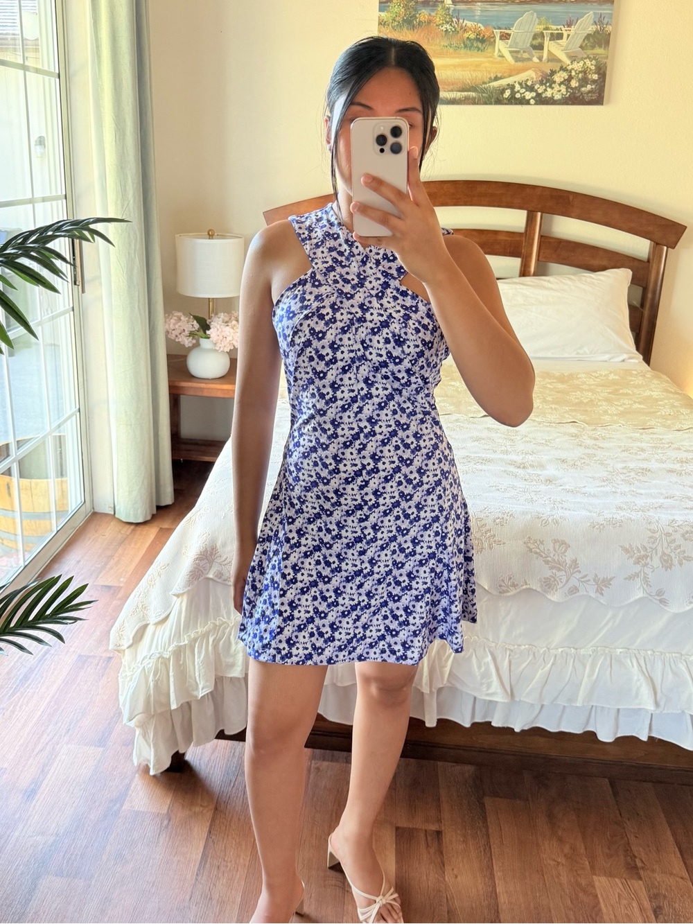MICHAEL Michael Kors Halter Mini Dress XS